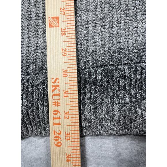 GAP Womens Small Gray Ombre Long Sleeve Thigh-Length Open Cardigan Lagenlook - Picture 7 of 12